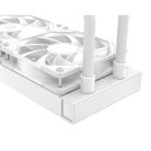 ID-Cooling CPU Water Cooler - FX240 INF WHITE (27.2dB; max. 98,54 m3/h; 2x12cm, A-RGB, fehér)