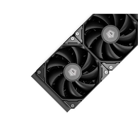 ID-Cooling CPU Water Cooler - FX240 PRO (25dB; max. 140,16 m3/h; 2x12cm, fekete)