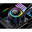 ID-Cooling CPU Water Cooler - FX240 TD (25dB; max. 98,54 m3/h; 2x12cm, A-RGB LED, fekete)