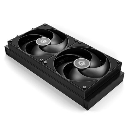 ID-Cooling CPU Water Cooler - FX280 PRO SE (24.9dB; max. 122,66 m3/h; 2x14cm, fekete)