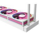 ID-Cooling CPU Water Cooler - FX360 INF PINK (29.9dB; max.132,52 m3/h; 3x12cm, A-RGB, rózsaszín)