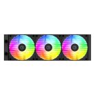 ID-Cooling CPU Water Cooler - FX360 INF (27.2ddB; max. 98,54 m3/h; 3x12cm, A-RGB, fekete)