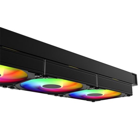 ID-Cooling CPU Water Cooler - FX360 INF (27.2ddB; max. 98,54 m3/h; 3x12cm, A-RGB, fekete)