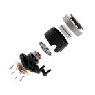ID-Cooling CPU Water Cooler - FX360 INF (27.2ddB; max. 98,54 m3/h; 3x12cm, A-RGB, fekete)