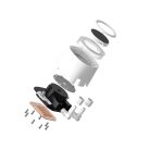 ID-Cooling CPU Water Cooler - FX360 LCD PE WHITE (34.3dB; max.150,78 m3/h; 3x12cm, fehér)