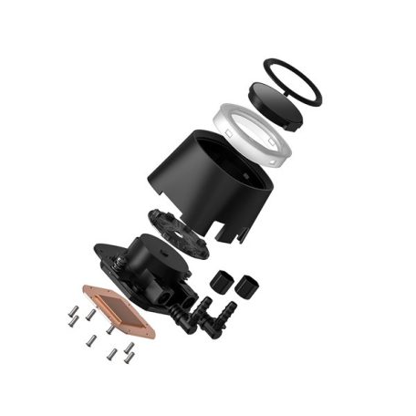 ID-Cooling CPU Water Cooler - FX360 TD (27.2dB; max.98,54 m3/h; 3x12cm, A-RGB, fekete)