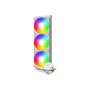   ID-Cooling CPU Water Cooler - FX360 ARGB WHITE (35,2dB; max. 129,39 m3/h; 3x12cm, A-RGB LED, fehér)