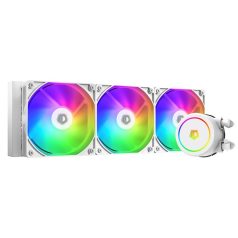   ID-Cooling CPU Water Cooler - FX360 ARGB WHITE (35,2dB; max. 129,39 m3/h; 3x12cm, A-RGB LED, fehér)
