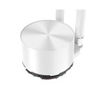 ID-Cooling CPU Water Cooler - FX360 PRO WHITE (35,2dB; max. 140,16 m3/h; 3x12cm, fehér)