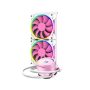   ID-Cooling CPU Water Cooler - PINKFLOW 240 ARGB V2 (16,3-33,5dB; max. 93,78 m3/h; 2x12cm)