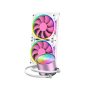   ID-Cooling CPU Water Cooler - PINKFLOW 240 DIAMOND (16,3-33,5dB; max. 93,78 m3/h; 2x12cm)