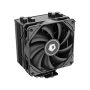   ID-Cooling CPU Cooler - SE-224-XTS BLACK (28.9dB; max. 118,93 m3/h; 4pin csatlakozó, 4 db heatpipe, 12cm, PWM)