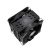 ID-Cooling CPU Cooler - SE-225-XT BLACK V2 (15.2-35.2 dB; max 129.39 m3/h; 4Pin csatlakozó, 5 db heatpipe, 2x12cm, PWM)