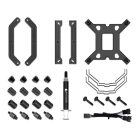 ID-Cooling CPU Cooler - SE-225-XT BLACK V2 (15.2-35.2 dB; max 129.39 m3/h; 4Pin csatlakozó, 5 db heatpipe, 2x12cm, PWM)