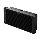 ID-Cooling CPU Water Cooler - Space SL240 V2 (25dB; max. 135,41 m3/h; 2x12cm, A-RGB LED, fekete)