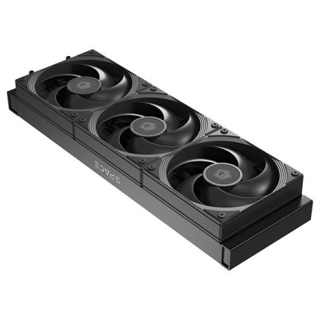 ID-Cooling CPU Water Cooler - SL360 PRO SE (27,2dB; max. 98,54 m3/h; 3x12cm, A-RGB LED, fekete)