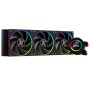   ID-Cooling CPU Water Cooler - Space SL360 (25dB; max. 132,52 m3/h; 3x12cm, A-RGB LED, fekete)