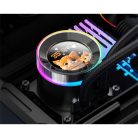 ID-Cooling CPU Water Cooler - Space SL360 V2 PLUS (25dB; max. 150,78 m3/h; 3x12cm, A-RGB LED, fekete)