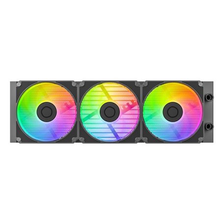 ID-Cooling CPU Water Cooler - Space SL360 V2 (25dB; max. 135,41 m3/h; 3x12cm, A-RGB LED, fekete)