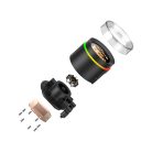 ID-Cooling CPU Water Cooler - Space SL360 V2 (25dB; max. 135,41 m3/h; 3x12cm, A-RGB LED, fekete)