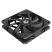 ID-Cooling Cooler 12cm - TF-12025-PRO-BLACK (35.2dB, max. 140,16 m3/h, 4pin, PWM, 12cm)