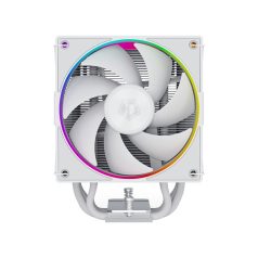   ID-Cooling CPU Cooler - FROZN A610 ARGB WHITE (29.9dB; max. 132,54 m3/h; 4pin, 4 db heatpipe, 12cm, A-RGB, PWM)