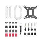 ID-Cooling CPU Cooler - FROZN A610 ARGB WHITE (29.9dB; max. 132,54 m3/h; 4pin, 4 db heatpipe, 12cm, A-RGB, PWM)