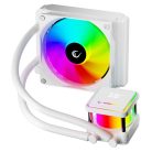Rampage CPU Water Cooler - INFINITE V120 (Mágneses kijelző, 36,9dB max., 98,54 m3/h; 12cm, A-RGB LED, fehér)