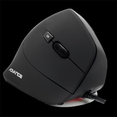   Advance Egér - VERTICAL PLUS MOUSE (1600 DPI, 6 gomb, ergonomikus, fekete)