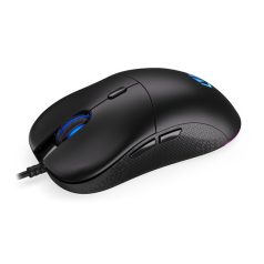   Endorfy Egér - GEM Plus (19 000 DPI, ARGB, PixArt chip, optikai, 1,8m, fekete)