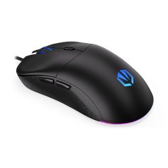   Endorfy Egér - GEM (8000 DPI, ARGB, PixArt chip, optikai, 1,8m, fekete)