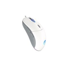   Endorfy Egér - GEM Onyx (8000 DPI, ARGB, PixArt chip, optikai, 1,8m, fehér)