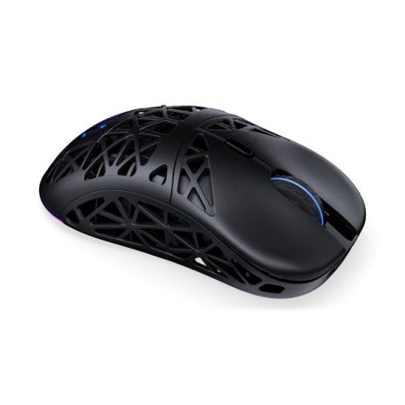 Endorfy Wireless Egér - LIV Plus (Honeycomb, 26 000 DPI, ARGB, PixArt PAW3395, optikai, fekete) + dokkoló