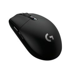   Logitech Egér - G305 LightSpeed (Vezeték nélküli, Gaming, Optikai, 6 gombos, USB wireless egység, 12000 DPI, fekete)