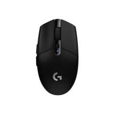   Logitech Egér - G305 LightSpeed (Vezeték nélküli, Gaming, Optikai, 6 gombos, USB wireless egység, 12000 DPI, fekete)