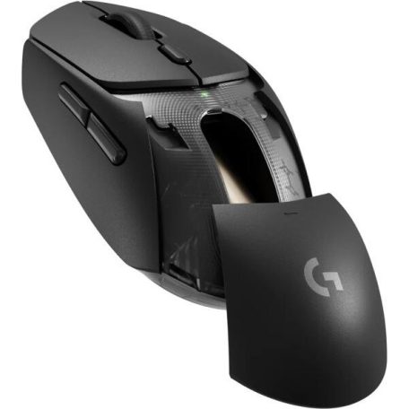 Logitech Egér - G309 LightSpeed (Vezeték nélküli, Bluetooth, Gaming, Optikai, 7 gombos, 25000 DPI, fekete)