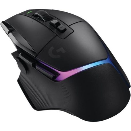 Logitech Egér - G502 X Plus Lightspeed (Vezeték nélküli, Gaming, Optikai, USB, 10 gombos, 25600 DPI, fekete)