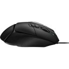 Logitech Egér - G502 X (Vezetékes, Gaming, Optikai, USB, 13 gombos, 25600 DPI, fekete)