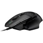 Logitech Egér - G502 X (Vezetékes, Gaming, Optikai, USB, 13 gombos, 25600 DPI, fekete)