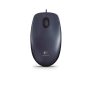   Logitech Egér - M100 (Vezetékes, Optikai, USB, 1000 DPI, fekete)