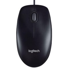   Logitech Egér - M100 (Vezetékes, Optikai, USB, 1000 DPI, fekete)