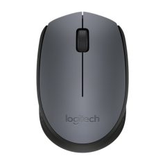   Logitech Egér - M170 (Vezeték nélküli, 3 gomb, 2,4 GHz, fekete)