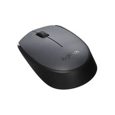   Logitech Egér - M170 (Vezeték nélküli, 3 gomb, 2,4 GHz, fekete)