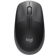   Logitech Egér - M190  (Vezeték nélküli, teljes méretű, Optikai, USB, fekete)