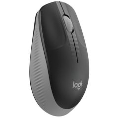   Logitech Egér - M190  (Vezeték nélküli, teljes méretű, Optikai, USB, középszürke-fekete)