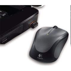   Logitech Egér - M235 (Vezeték nélküli, Optikai, Notebook, Fekete)