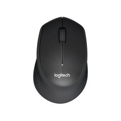   Logitech Egér - M330 SILENT PLUS (Vezeték nélküli, Optikai, 1000 DPI, USB, fekete)