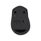 Logitech Egér - M330 SILENT PLUS (Vezeték nélküli, Optikai, 1000 DPI, USB, fekete)