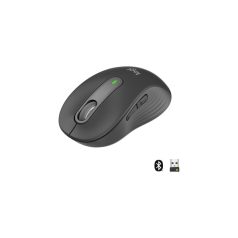   Logitech Egér - M650 L Nagy (Vezeték nélküli, Bluetooth, Optikai, 2000 DPI, szürke)