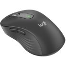 Logitech Egér - M650 Közepes (Vezeték nélküli, Bluetooth, Optikai, 2000 DPI, szürke)